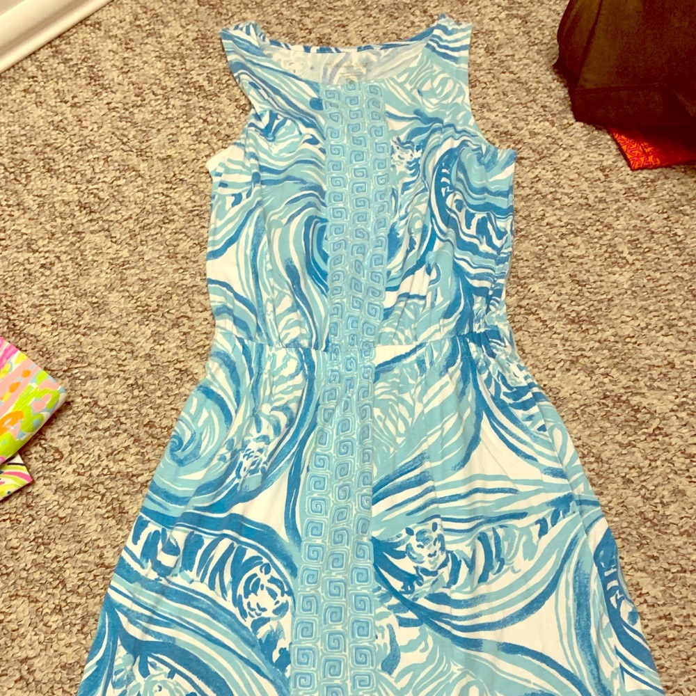 Lilly Pulitzer blue dress